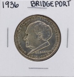1936 Bridgeport Centennial Commemorative Half Dollar Coin