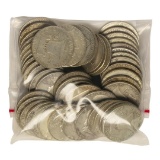 Bag of (50) Silver Franklin Half Dollar Coins - $25 Face Value