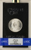 1884-CC $1 Morgan Silver Dollar Coin GSA Hoard Uncirculated NGC MS64