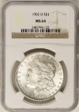 1902-O $1 Morgan Silver Dollar Coin NGC MS64