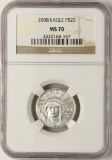 2008 $25 Platinum American Eagle Coin NGC MS70