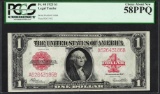 1923 $1 Legal Tender Note Fr.40 PCGS Choice About New 58PPQ