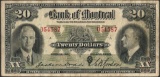 1935 $20 The Bank of Montreal Canada Note