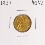 1927 $2 1/2 Indian Head Quarter Eagle Gold Coin