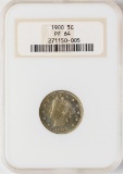1900 Proof Liberty Nickel Coin NGC PF64