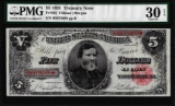 1891 $5 Treasury Note Fr.363 PMG Very Fine 30EPQ