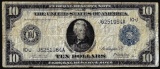 1914 $10 Federal Reserve Note Kansas City