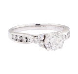 14KT White Gold 1.51 ctw Diamond Wedding Ring