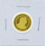 2002 $5 The Sovereign Nation of the Shawnee Tribe Gold Proof Coin