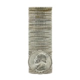 Roll of (40) Brilliant Uncirculated 1949-D Washington Quarter Coins