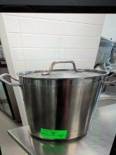 SS STOCK POT WITH LID