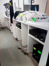 ALL FRONT END OF THE STORE COUNTERS