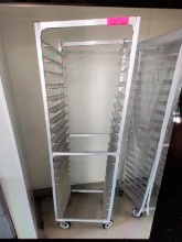BAKERS RACK ON CASTERS