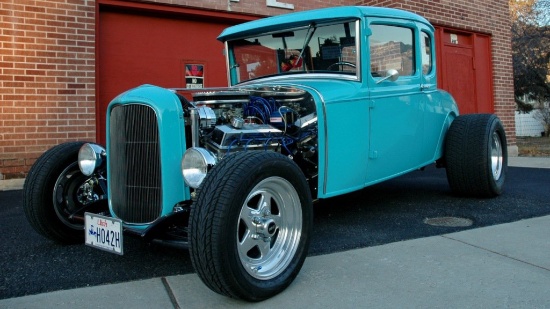 1930 Ford Model "A" 5 window coupe