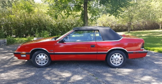 1987 Chrysler LeBaron Convertible