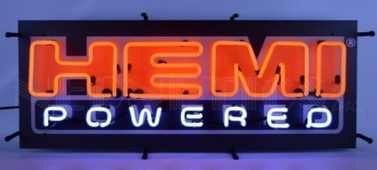 Hemi Powered Neon Sign