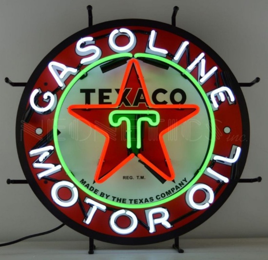 2020 Texaco Neon Sign