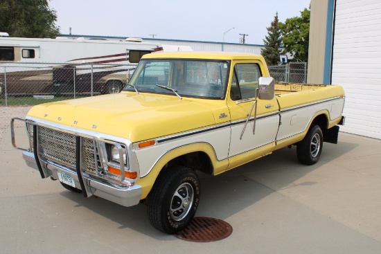 1979 Ford F150 4x4 Pickup Truck