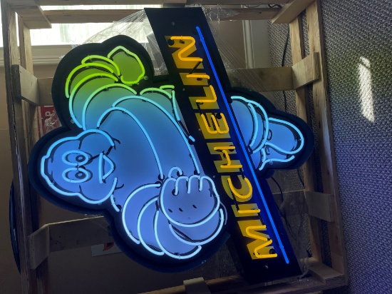 Michelin Man Neon Sign