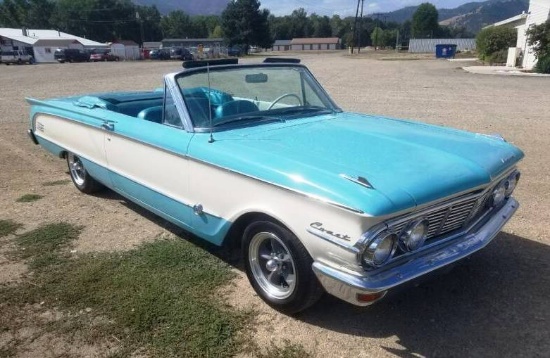 1963 MERCURY COMET S-22 CONVERTIBLE