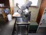 Globe SS Meat Slicer, Model 725 w/SS Table/Stand