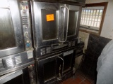 Blodgett SS Double Stack, 2 Door, Convection Oven Set, Natural Gas