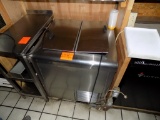 SS Ice Cream Dip Freezer, 2-Door, 30'' Wide x 30'' Deep