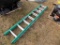 Werner 16' Extension Ladder - Fiberglass, green