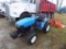 NH TC21 Tractor, (4) Suitcase Weights, 4WD, 808 Hrs, 3PT, 540 PTO, ROPS, S/