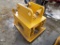 Hyd Plate Tamper for Large Excavator - Yellow