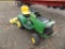 JD 345 Garden Tractor w/ 48'' Deck, Missing Part Of Hood, S/N 010391