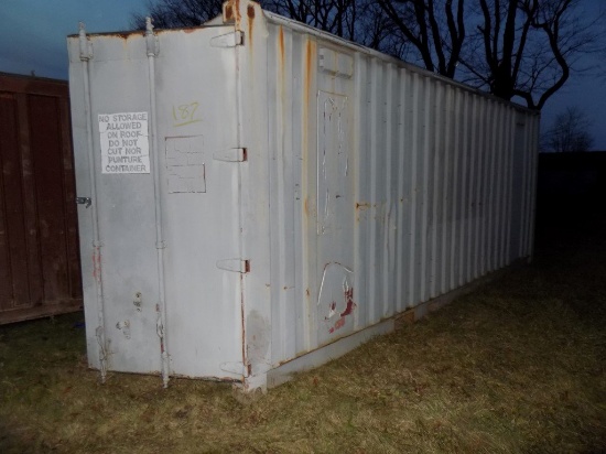 20' Storage Container - Gray