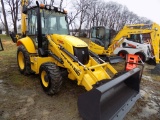 NH B95-C 4WD Backhoe Loader, Ext. Hoe, 2016 Year, 17 Orig. Hours - As New,