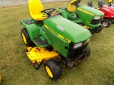 JD 425 Garden Tractor w/ 54'' Deck, 1276 Hr   S/N 090978