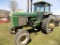 JD 4640 Tractor, 2WD, w/Cab, Cracked Rear Axle, Quad Range Trans, Shows 203