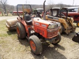 Kubota L2950 4wd Tractor, Needs Work, 1227 Hrs.