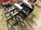 New Tomahawk 72 H.D. Hyd Brush Grapple for SSL (Was Lot 2098)