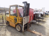 Yale GLP060 Forklift, 6,000 Hrs. LPG, Cab, Side Shift, Indoor / Outdoor, 11