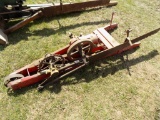 Red Antique Hit & Miss Engine Saw, Neat