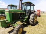 JD 4250 2WD Tractor, w/Cab, Powershift, Good 18.4-38 Tires, (3) SCV Remotes