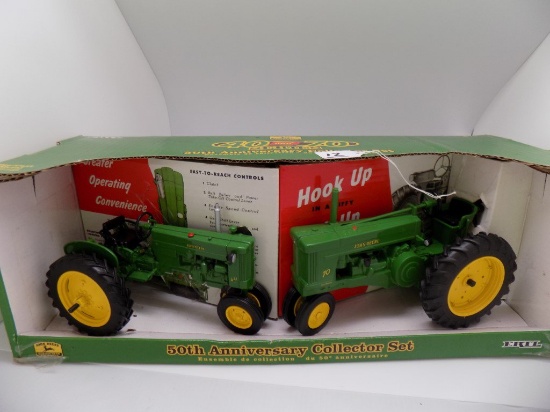 50th Anniversary Collector Set - JD 70 & JD 40 w/ Narrow Fronts by Ertl 1/1