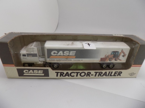 Case Tractor Trailer by Ertl 1/64 Scale - NIB