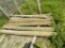 (6) 8' x 5'6'' Fence Posts - Corners (6 x Bid Price)