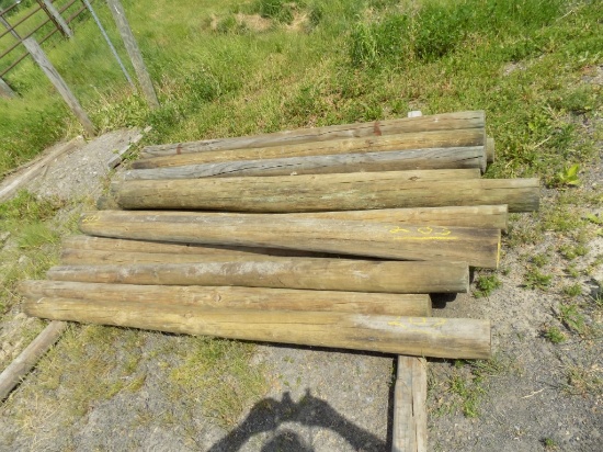 (18) 8' x 5'6'' Fence Posts .40 CCA Southern Pine Posts (18 x Bid Price)