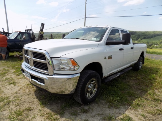 2012 Dodge 3500 4WD, Cummins 6.7L Diesel Pickup Truck, 1 ton, Crew Cab, Aut