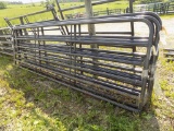 (2) New Preifert Bull Gates - 14', Gray (2 x Bid Price)