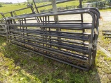 (1) New Preifert Bull Gate - 14', Gray (1 x Bid Price)