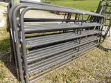 (2) New Preifert Bull Gates - 10' Gray (2 x Bid Price)