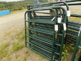 (2) New Priefert 4' Gates - Green (2 x Bid Price)