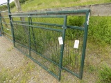 (1) Priefert 9 1/2' Green Wire Fill Gate (1 x Bid Price)